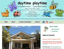 Tablet Screenshot of daytimeplaytime.com